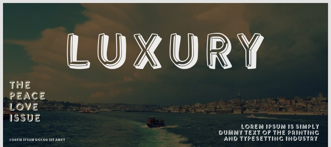 Luxury Font