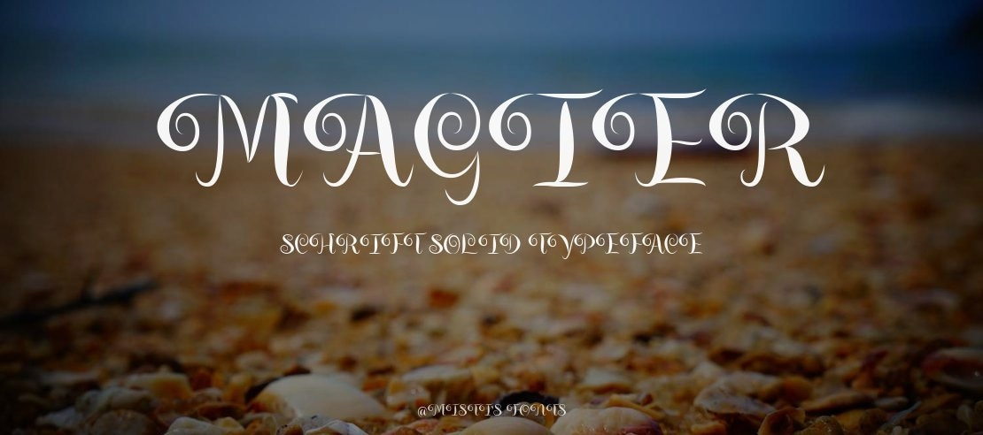 Magier Schrift Solid Font Family