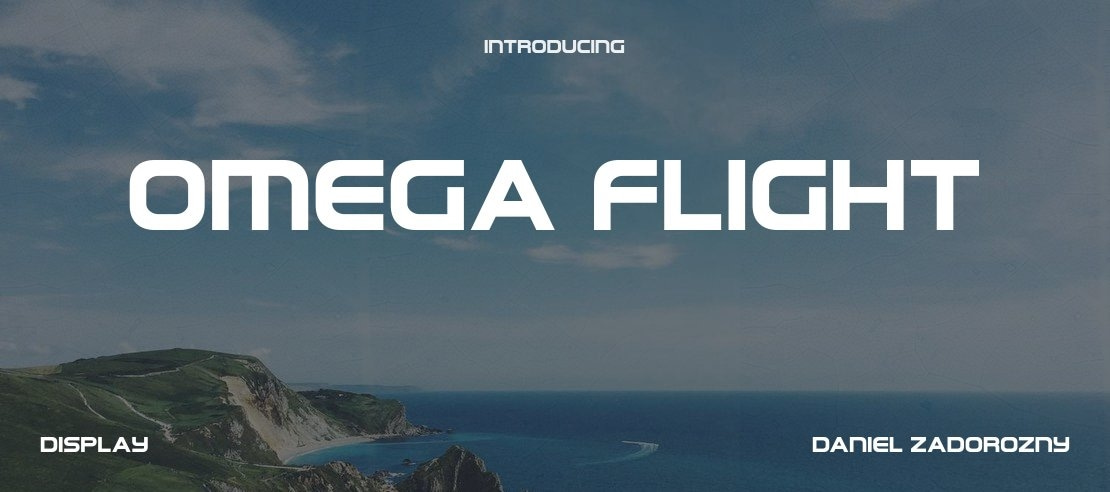 Omega Flight Font Family