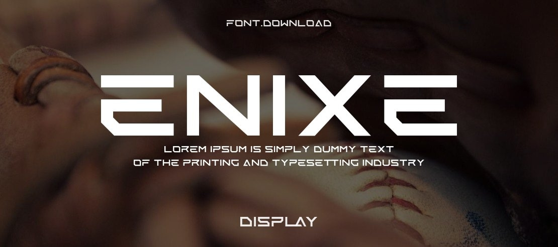 Enixe Font