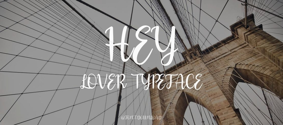 Hey Lover Font