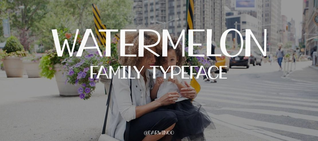 Watermelon Family Font Family