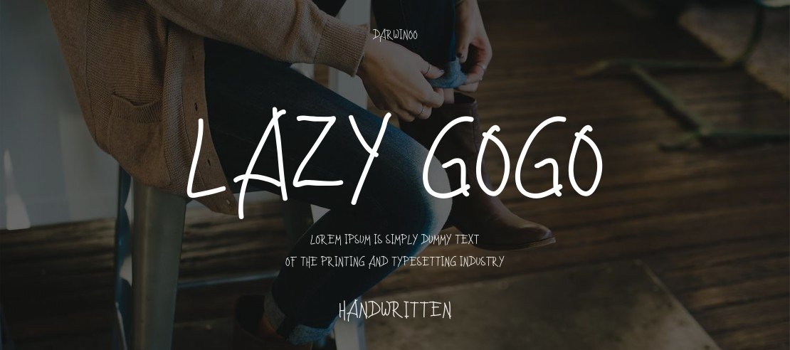 Lazy Gogo Font