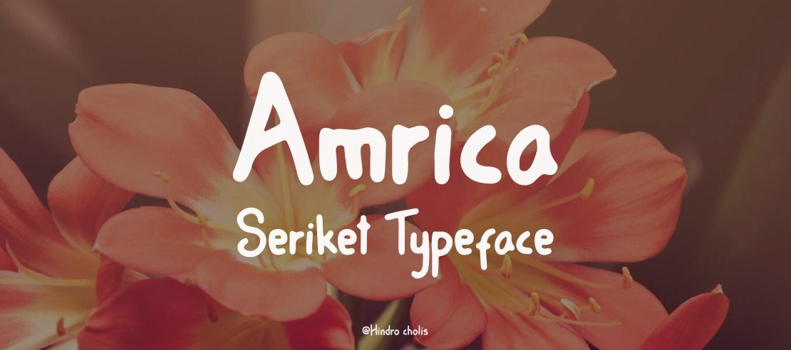 Amrica Seriket Font