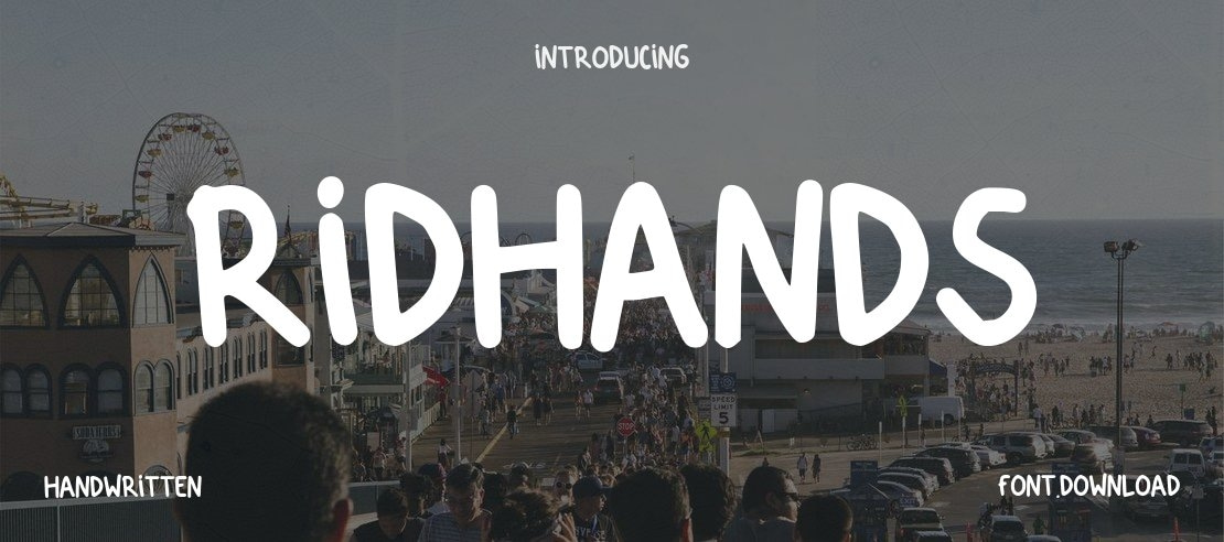 Ridhands Font