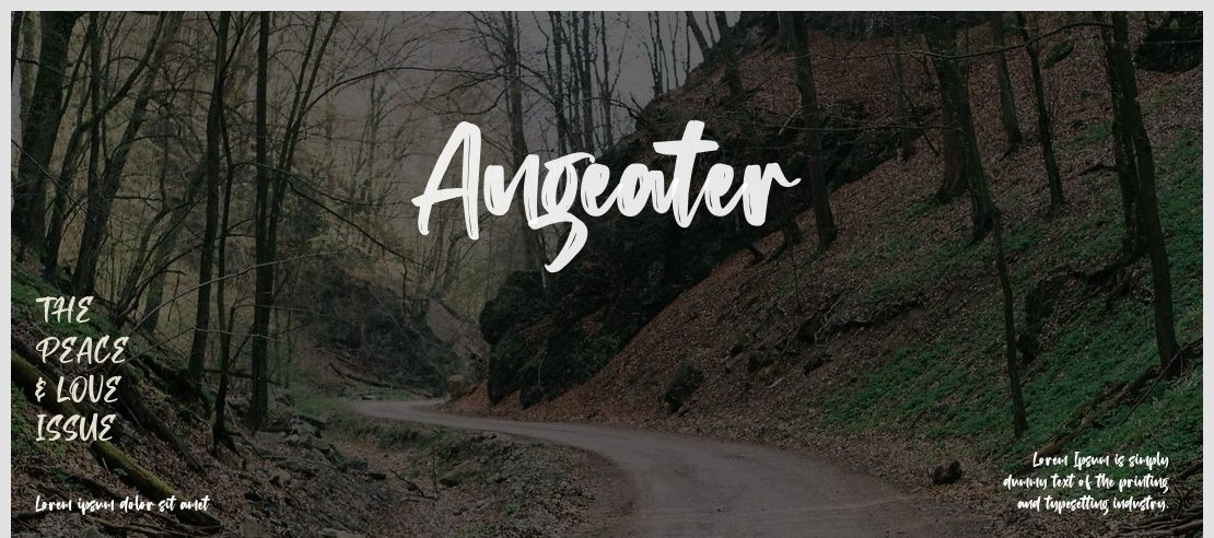 Angeater Font Family