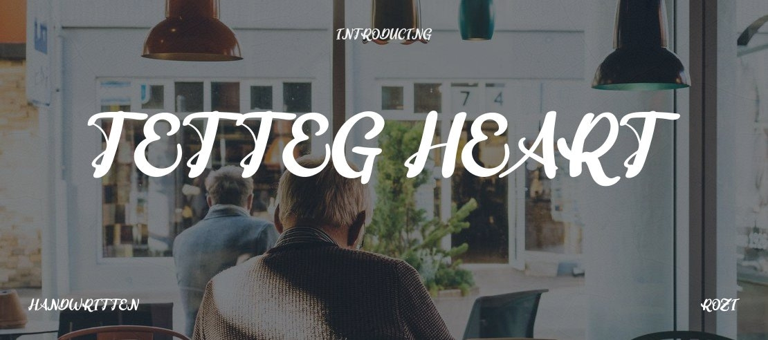 Tetteg Heart Font