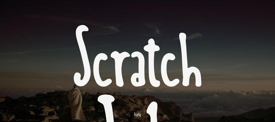 Scratch Ink Font