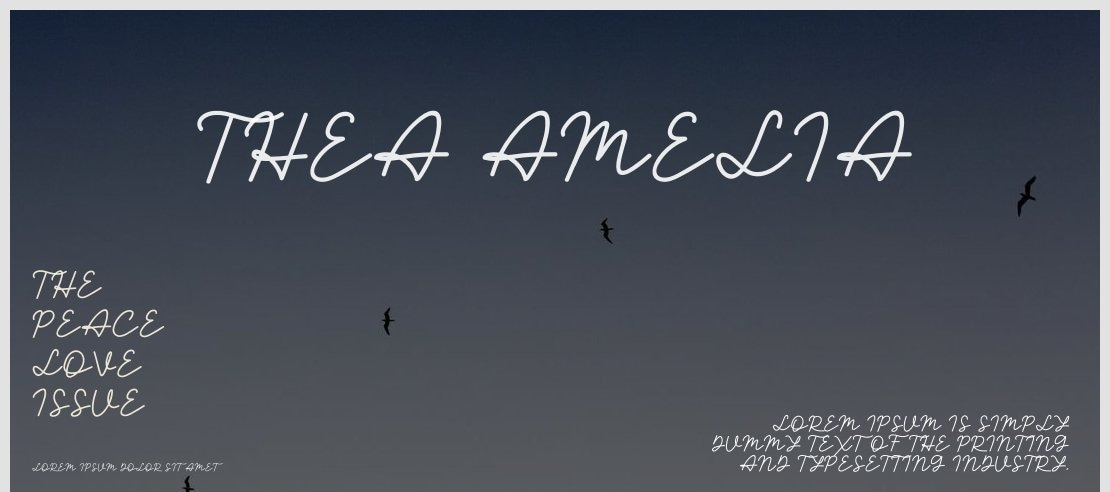 Thea Amelia Font