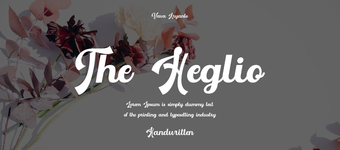 The Heglio Font