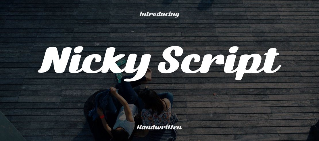 Nicky Script Font