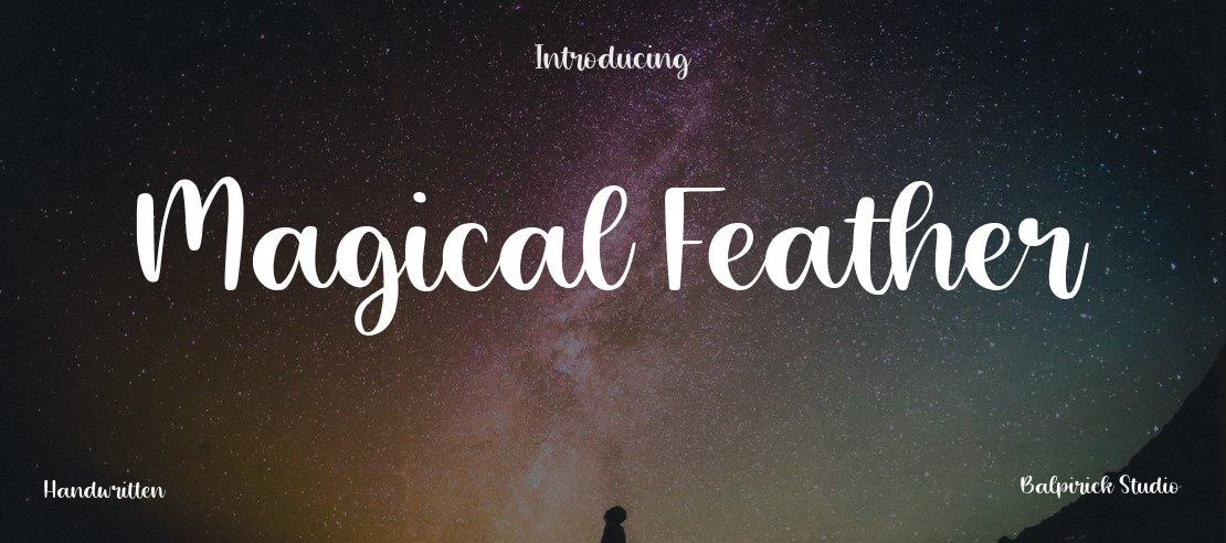 Magical Feather Font