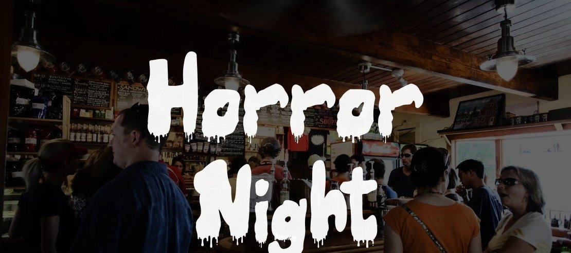 Horror Night Font