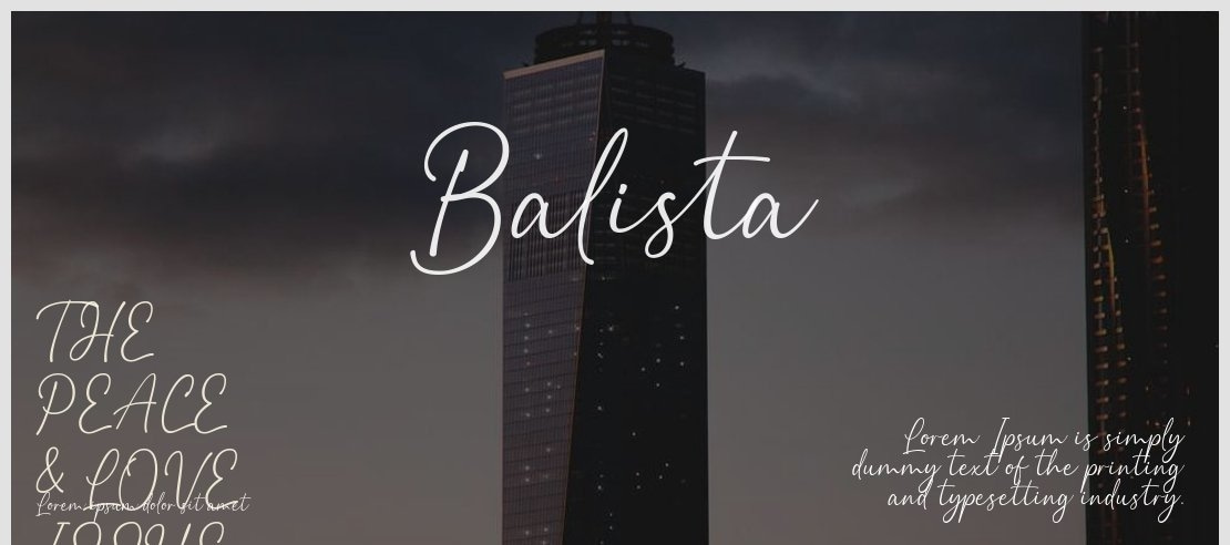 Balista Font