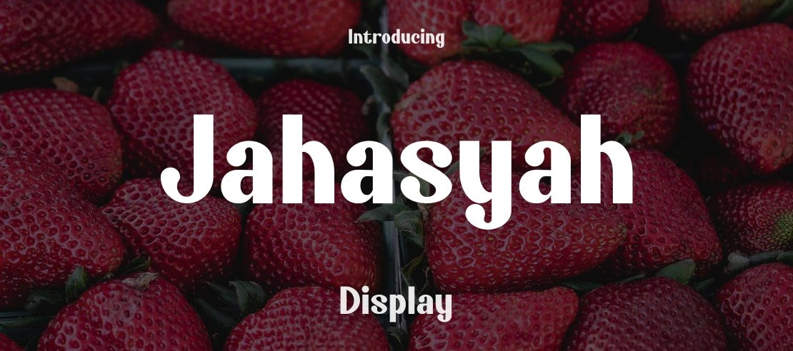 Jahasyah Font