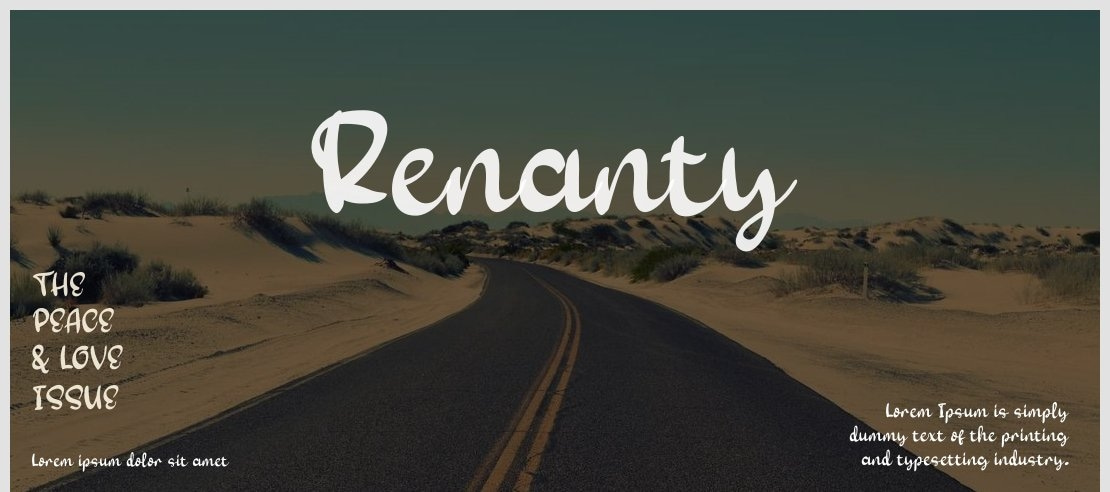 Renanty Font