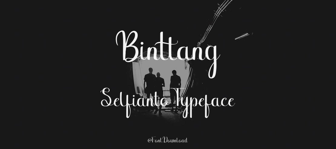 Binttang Selfianto Font