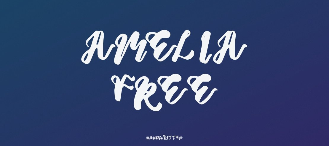 Amelia Free Font