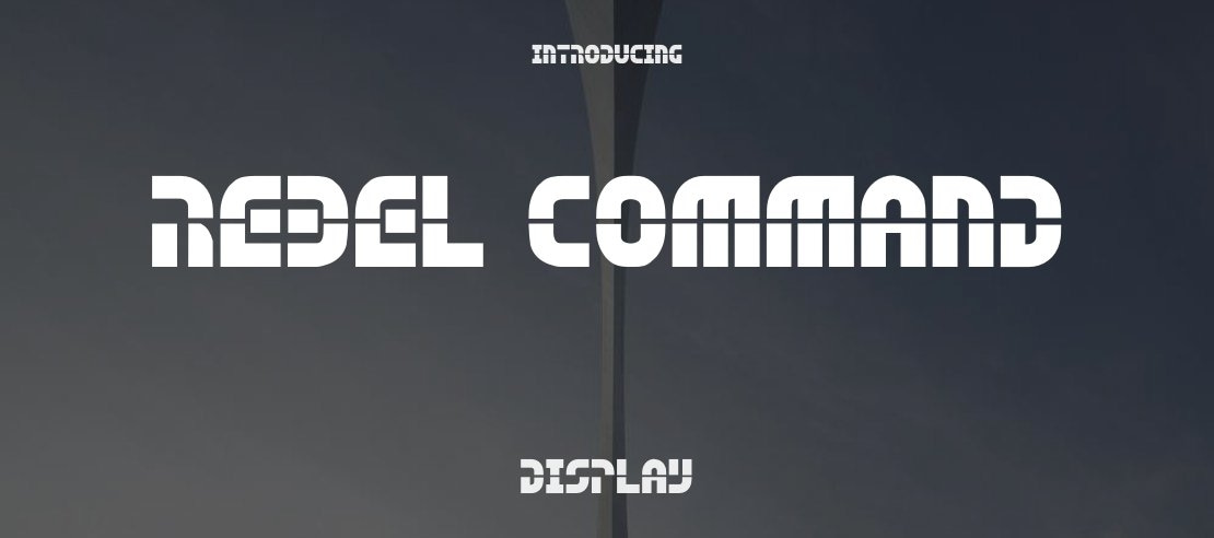 Rebel Command Font Family