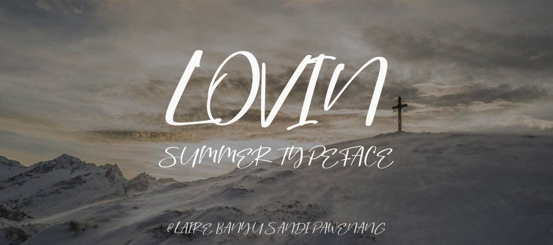 Lovin Summer Font