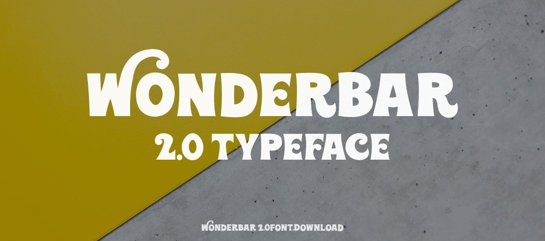 Wonderbar 2.0 Font