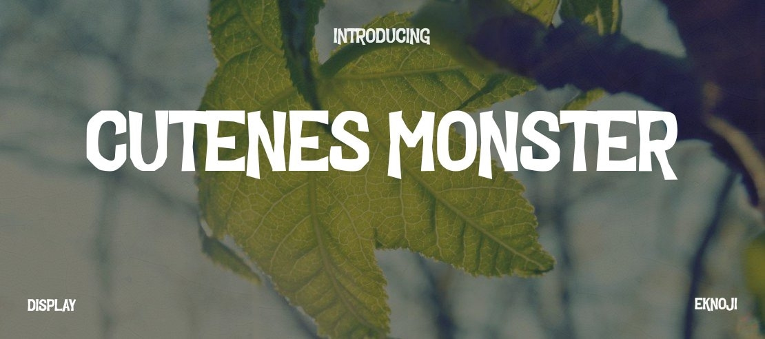 Cutenes Monster Font