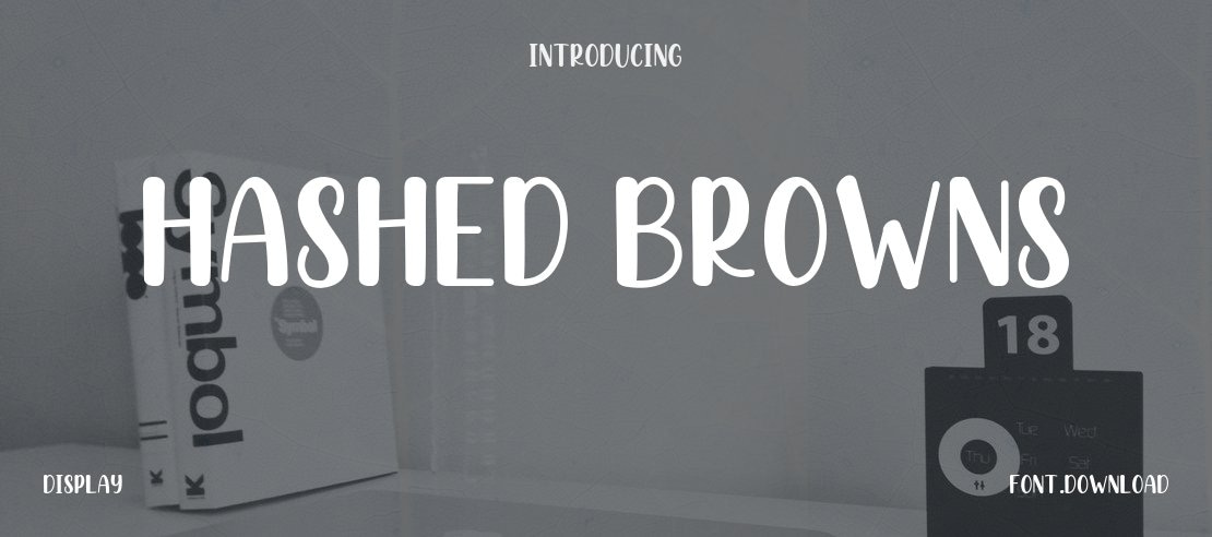 Hashed Browns Font