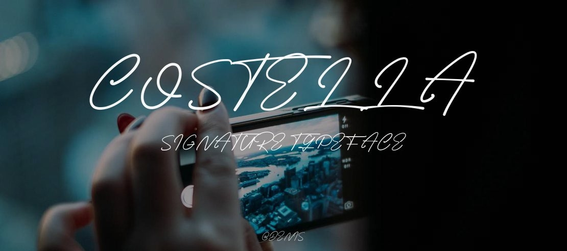 Costella Signature Font