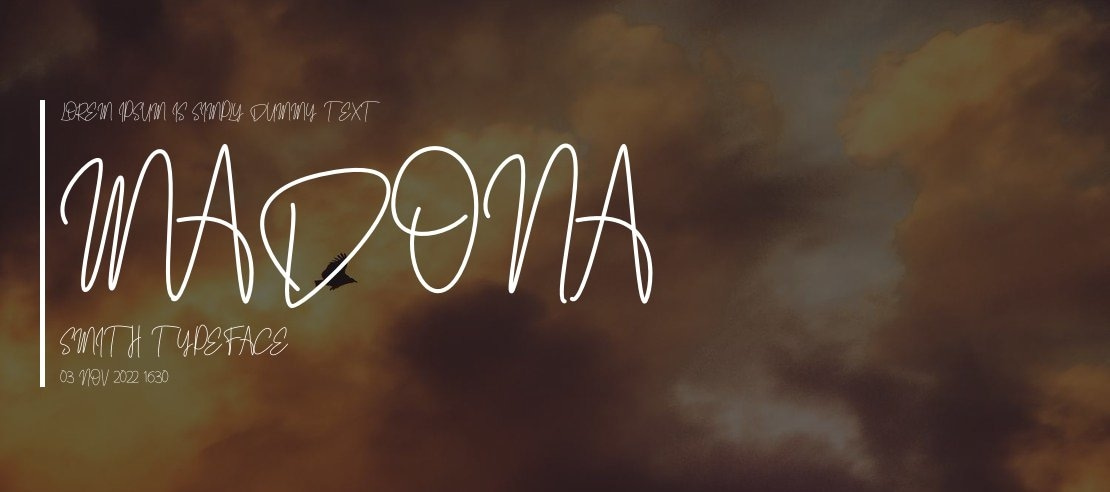 Madona Smith Font