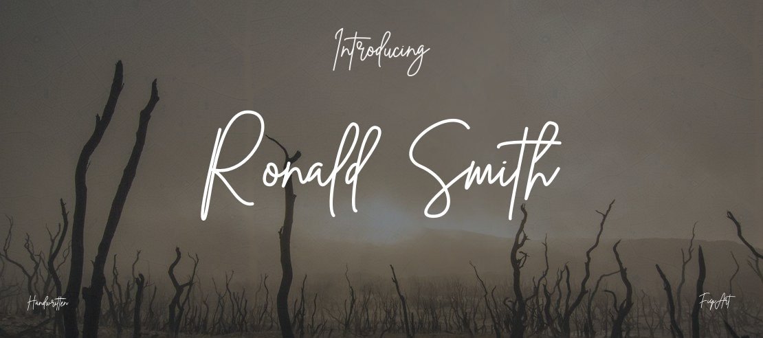 Ronald Smith Font