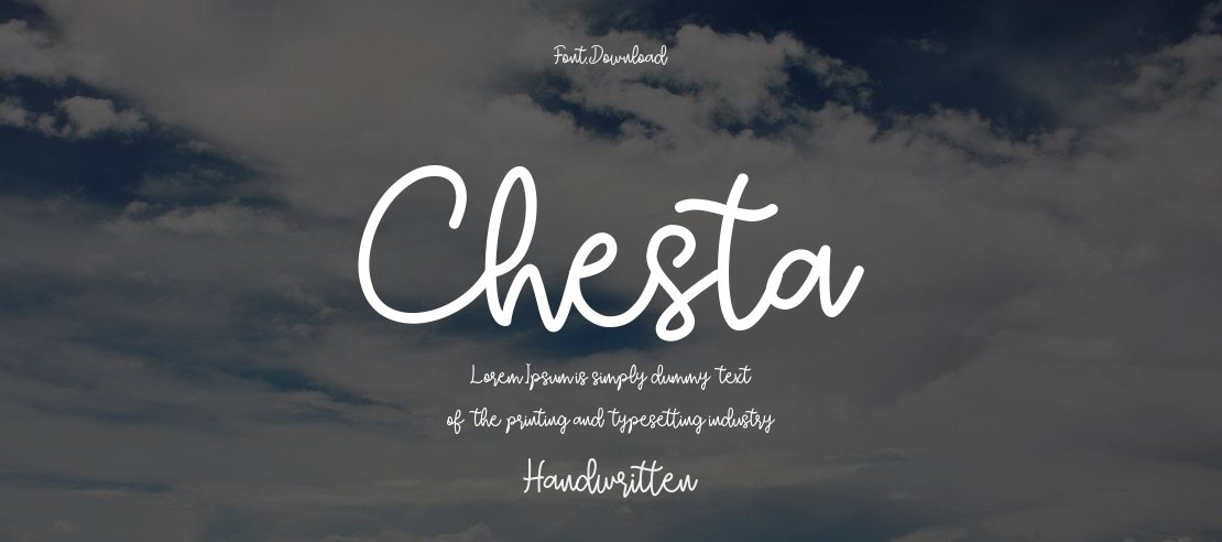 Chesta Font