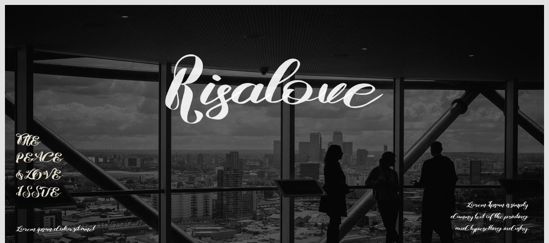 Risalove Font