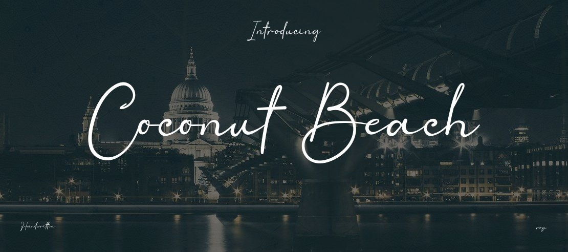 Coconut Beach Font