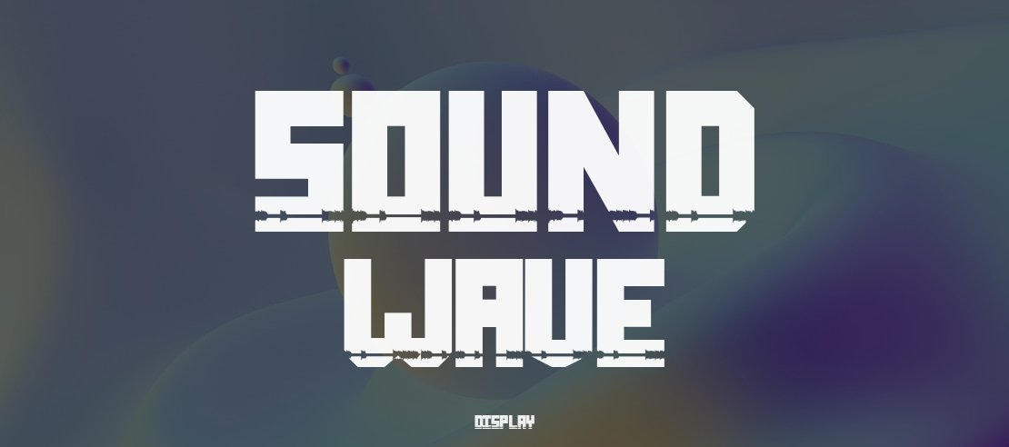 Sound Wave Font Family