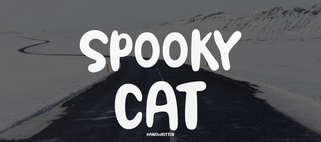 Spooky Cat Font