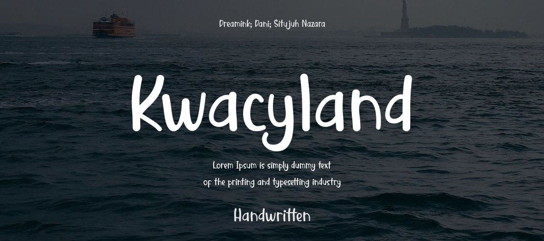 Kwacyland Font