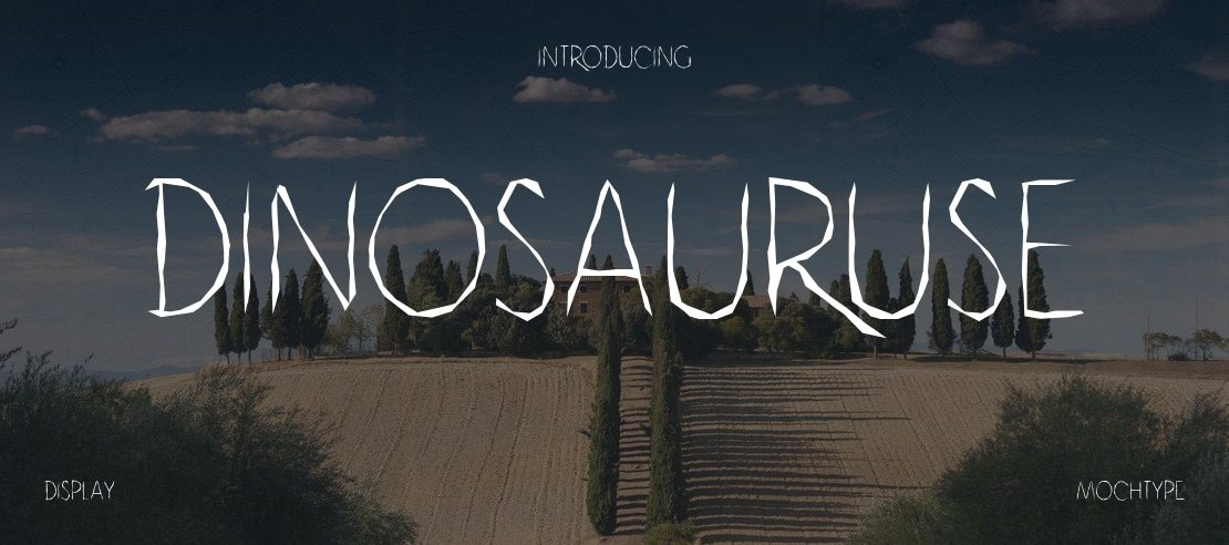 Dinosauruse Font