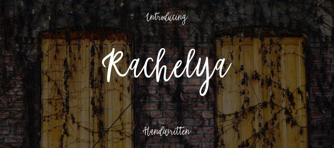 Rachelya Font