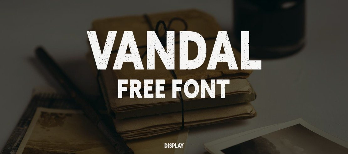 VANDAL Free Font