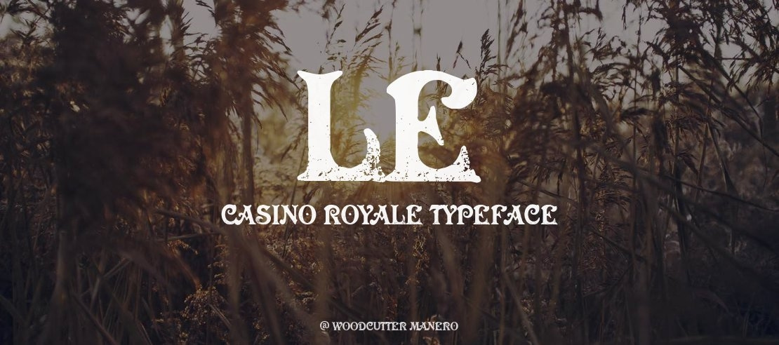 Le Casino Royale Font