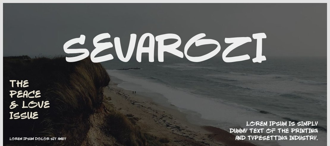 Sevarozi Font Family