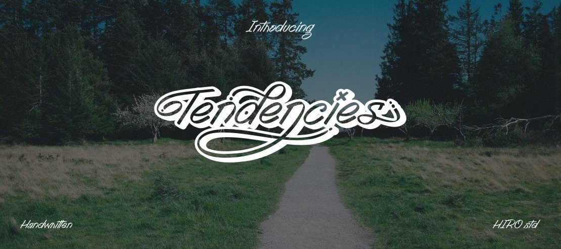 Tendencies Font