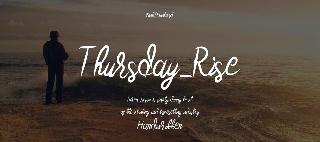 Thursday_Rise Font