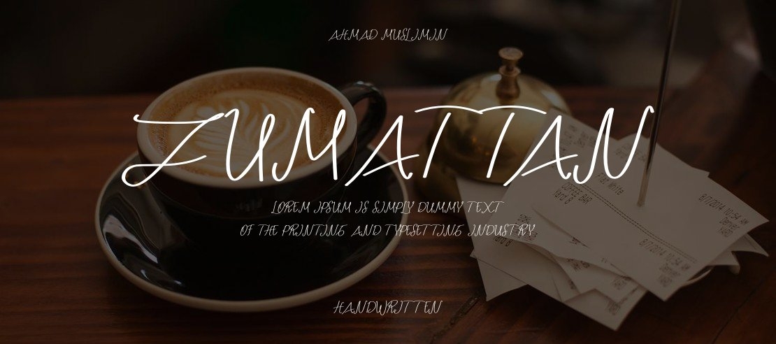 Zumattan Font