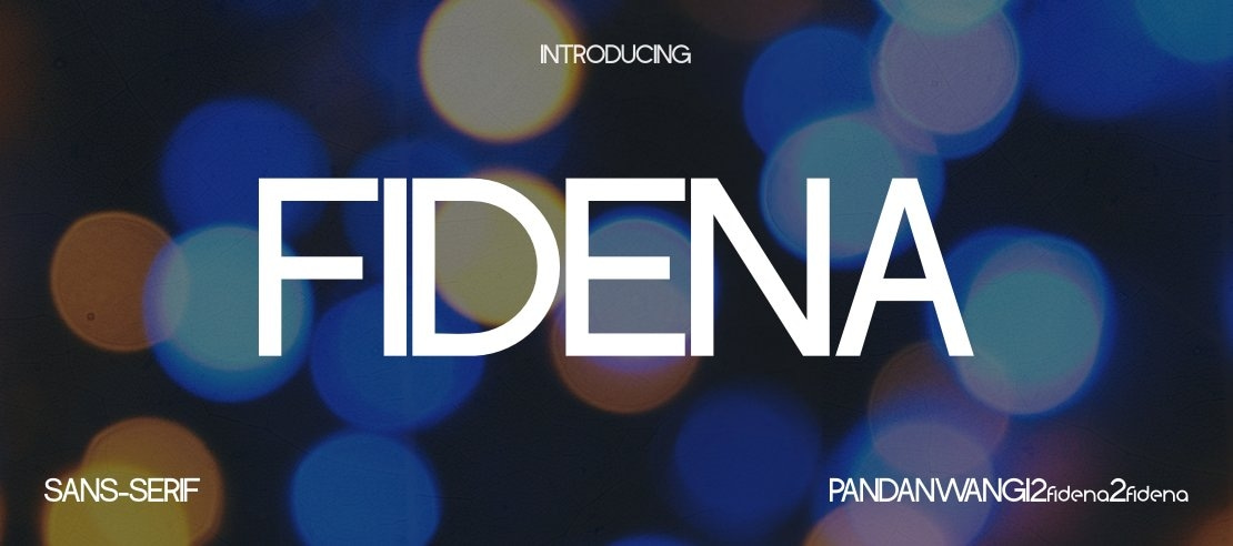 Fidena Font