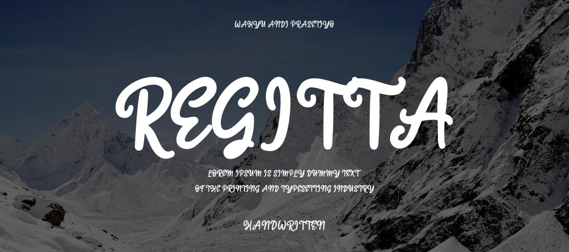 Regitta Font