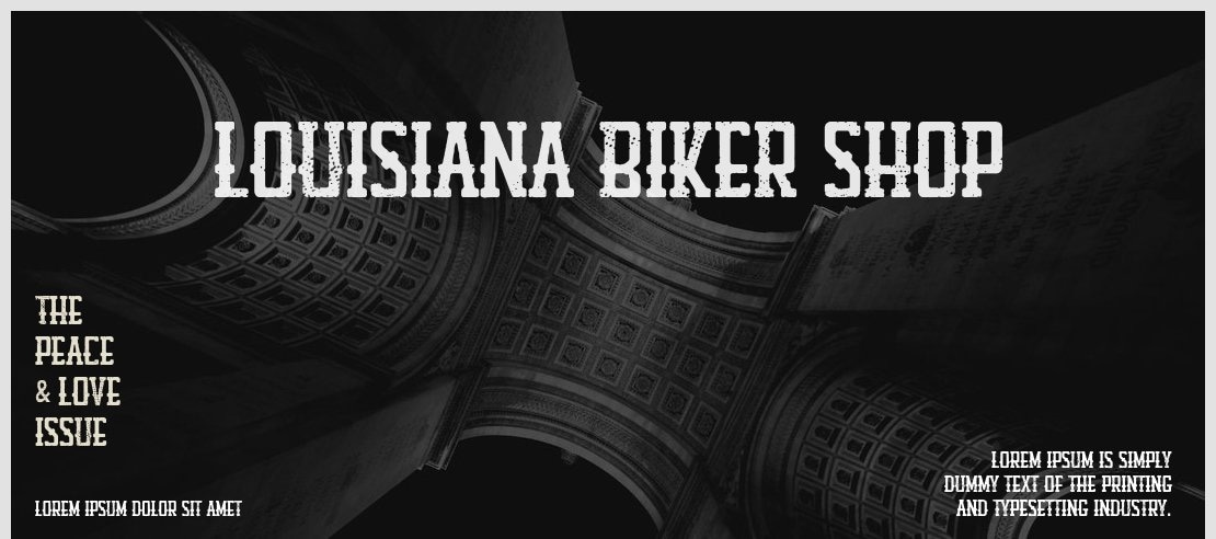 Louisiana Biker Shop Font