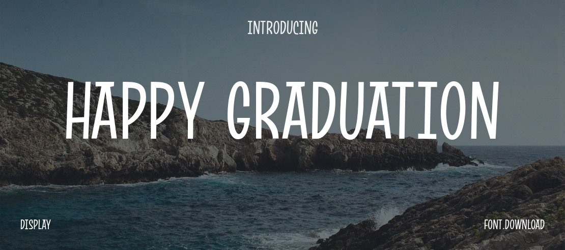 Happy Graduation Font Family