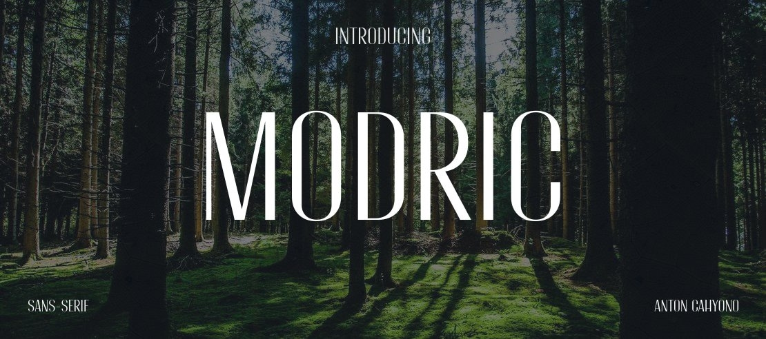 Modric Font