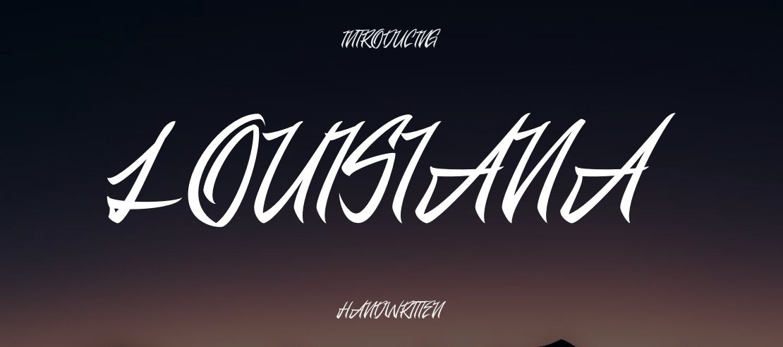 Louisiana Font Family